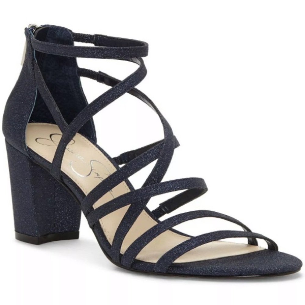 NEW Jessica Simpson Stassey Cage Sandals Heels 5